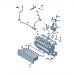 WHT009512 Volkswagen Pan Head Bolt