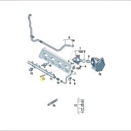 N91131001 Volkswagen Hexagon Socket Head Bolt