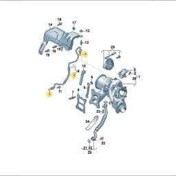 WHT006123 Volkswagen O-Ring Seal
