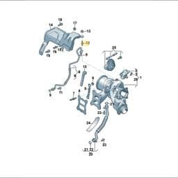 N91044802 Volkswagen Double Stud