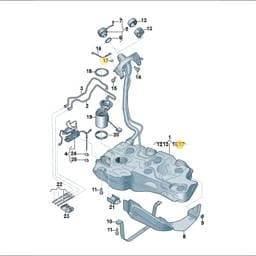 N91256401 Volkswagen Pop Rivet