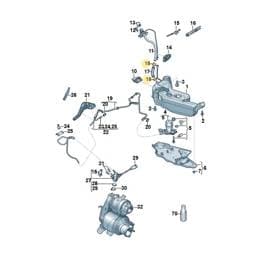 N91054301 Volkswagen Hose Clamp
