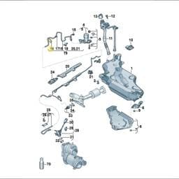 N10848202 Volkswagen Bracket