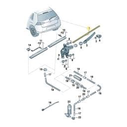 5GM955427 Volkswagen Wiper Blade