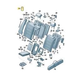 D001200 Volkswagen Sliding Door Control Unit