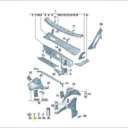 N91220902 Volkswagen Weld Screw