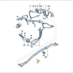 WHT005627 Volkswagen Double Clip