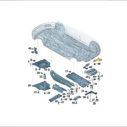 5WA201429B Volkswagen Fuel Tank Trim