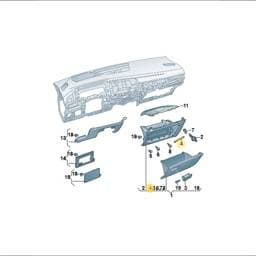 WHT005732 Volkswagen Hinge Pin
