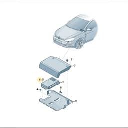 N10459203 Volkswagen Hexagon Socket Head Bolt