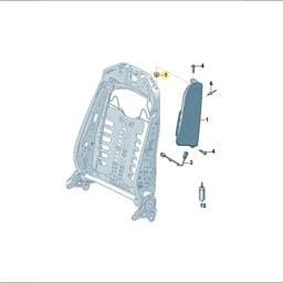 WHT009671 Volkswagen Nut