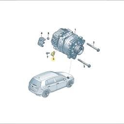 N0206015 Volkswagen Clamp