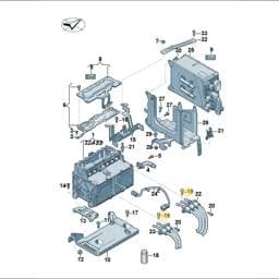 N10653101 Volkswagen Hexagon Flange Screw