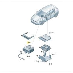 N10786101 Volkswagen Socket Head Bolt