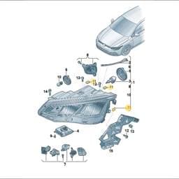 N90342504 Volkswagen Speed Nut