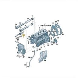 WHT001905A Volkswagen O-Ring