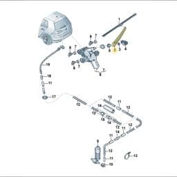 5H6955707A9B9 Volkswagen Wiper Arm (Satin Black 9B9)