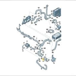 N10684301 Volkswagen Hexagon Bolt