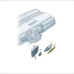 5NA035345A Volkswagen Dummy Cover