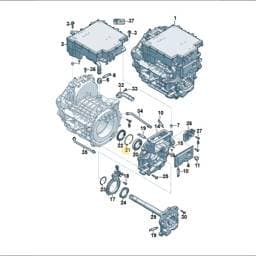 WHT009545 Volkswagen Securing Ring