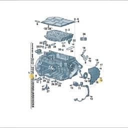 N91304801 Volkswagen Panel Screw