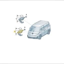 89A955555 Volkswagen Rain Light Sensor