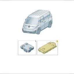 85F907594A Volkswagen Control Unit