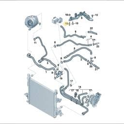 N91243501 Volkswagen Double Stud