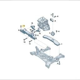 N91302701 Volkswagen Double Collared Stud