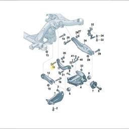 WHT010278 Volkswagen Eccentric Bolt