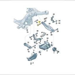 WHT010279 Volkswagen Eccentric Bolt