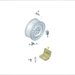 760698137 Volkswagen Wheel Stud Set