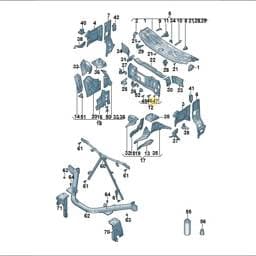 N91287501 Volkswagen Weld Screw