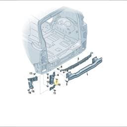 WHT009357 Volkswagen Hexagon Socket Bolt