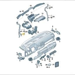WHT009946 Volkswagen Line Holder