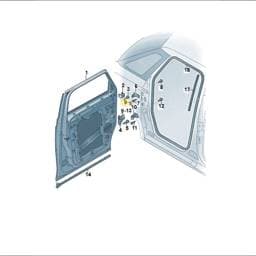 WHT004052 Volkswagen Hexagon Bolt