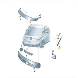 N91279501 Volkswagen Int. Serration Flange Screw