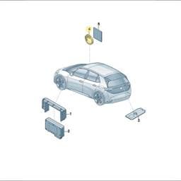 5K0953254A Volkswagen Reader Coil
