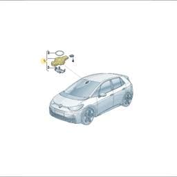 5Q0955555B Volkswagen Rain And Humidity Sensor