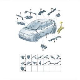 WHT003727 Volkswagen Expanding Nut