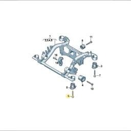 N91035202 Volkswagen Hexagon Head Bolt