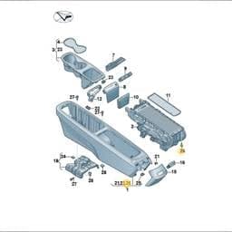 N90918702 Volkswagen Panel Bolt