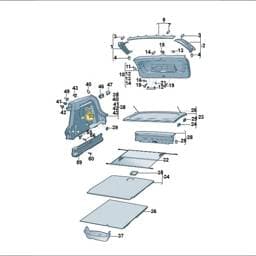 N91132901 Volkswagen Panel Bolt