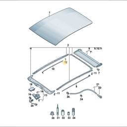 WHT010136 Volkswagen Hexagon Nut