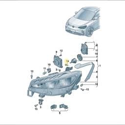 N91295301 Volkswagen Hex Socket Head Bolt