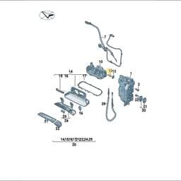 WHT009570 Volkswagen Hexagon Socket Head Bolt