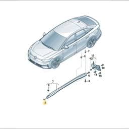 N91120001 Volkswagen Fillister Head Bolt