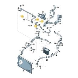 WHT003366 Volkswagen O-Ring Seal