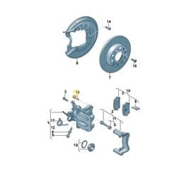 N90755603 Volkswagen Socket Head Bolt