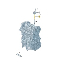 05E905199A Volkswagen Spark Plug Connector
